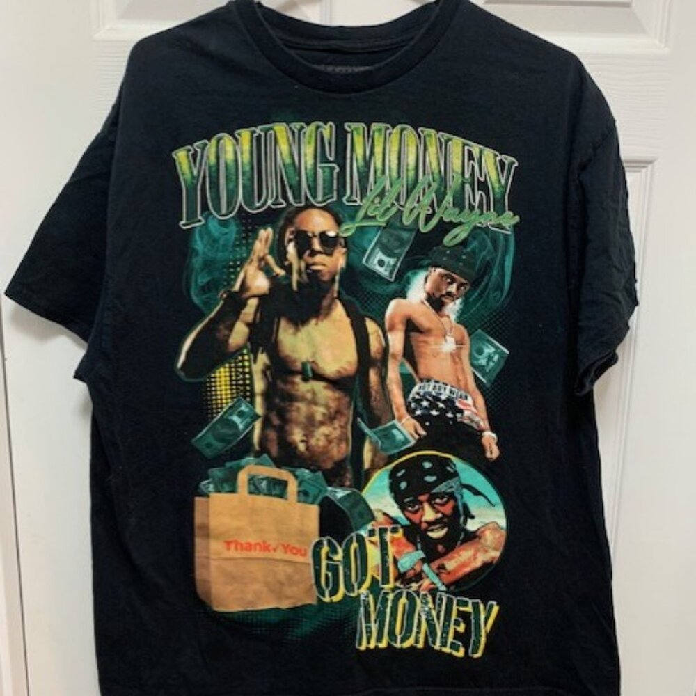 LIL WAYNE "Young Money " mens BAND  tee